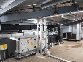 Tình hình thi công và bàn giao trên công trường dự án Bệnh viện Việt Pháp